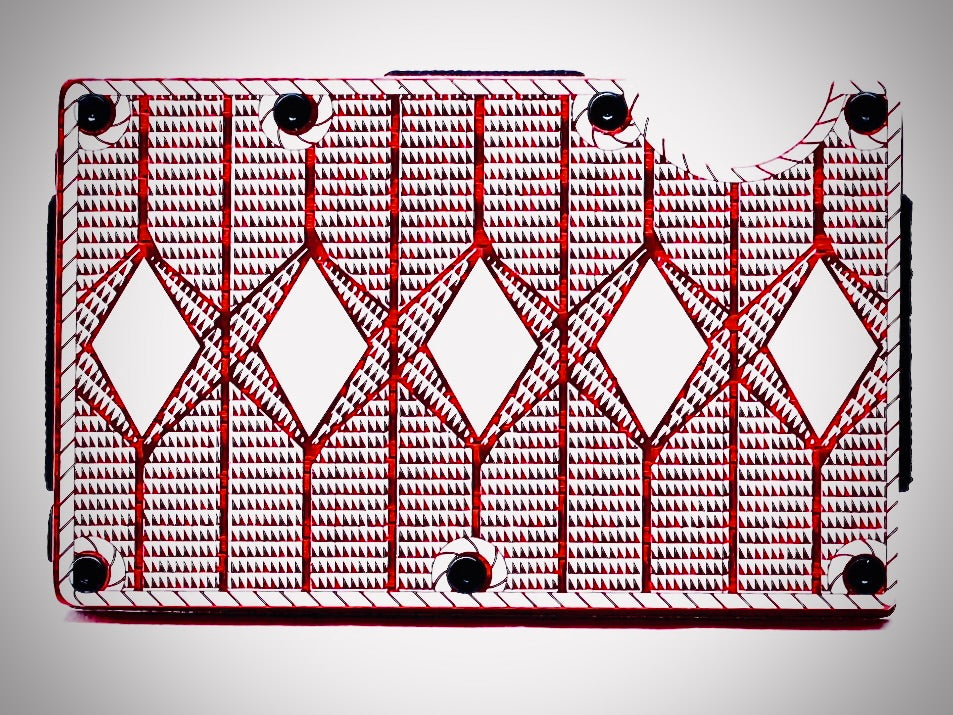 Hanzo Minimalist Wallet Red