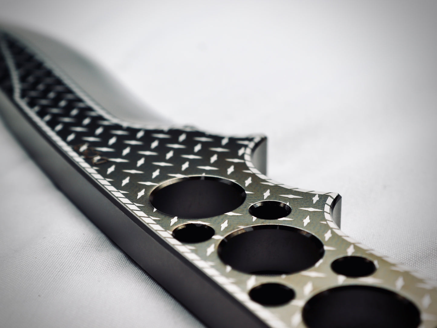 Fixie - Psyop – Laser-Marked - Customized Fixed-Blade Knife with Custom Sheath