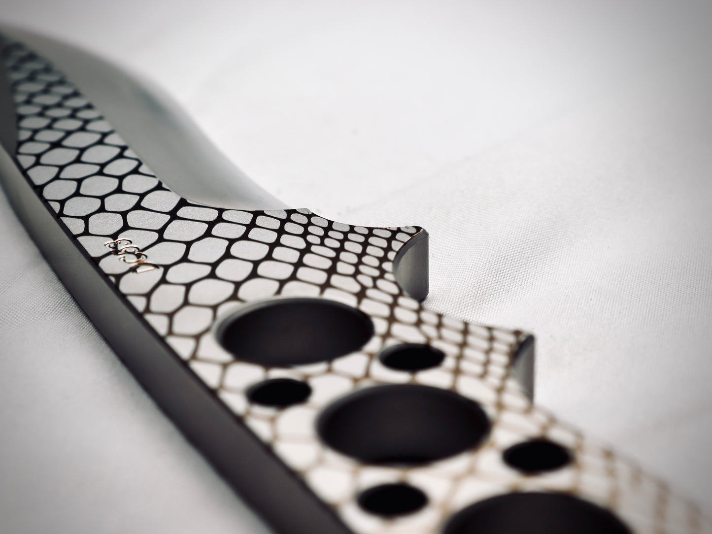 Fixie - Venom – Laser-Marked - Laser-Marked Customized Fixed-Blade Knife with Custom Sheath