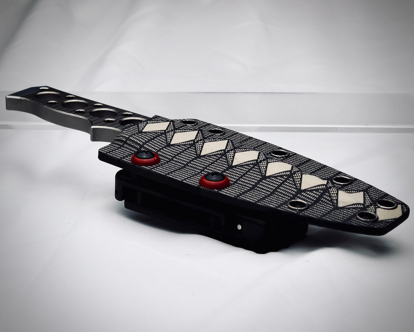 Fixie - Hanzo – Laser-Marked - Customized Fixed-Blade Knife with Custom Sheath