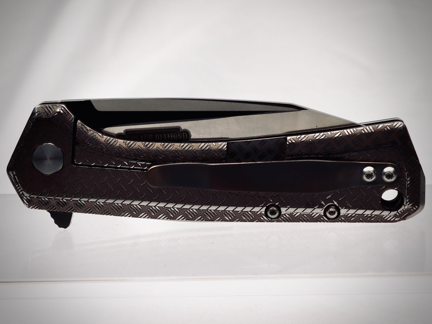 Model 1982 Psyop Deep Engraved - Customized Premium Folding Knife