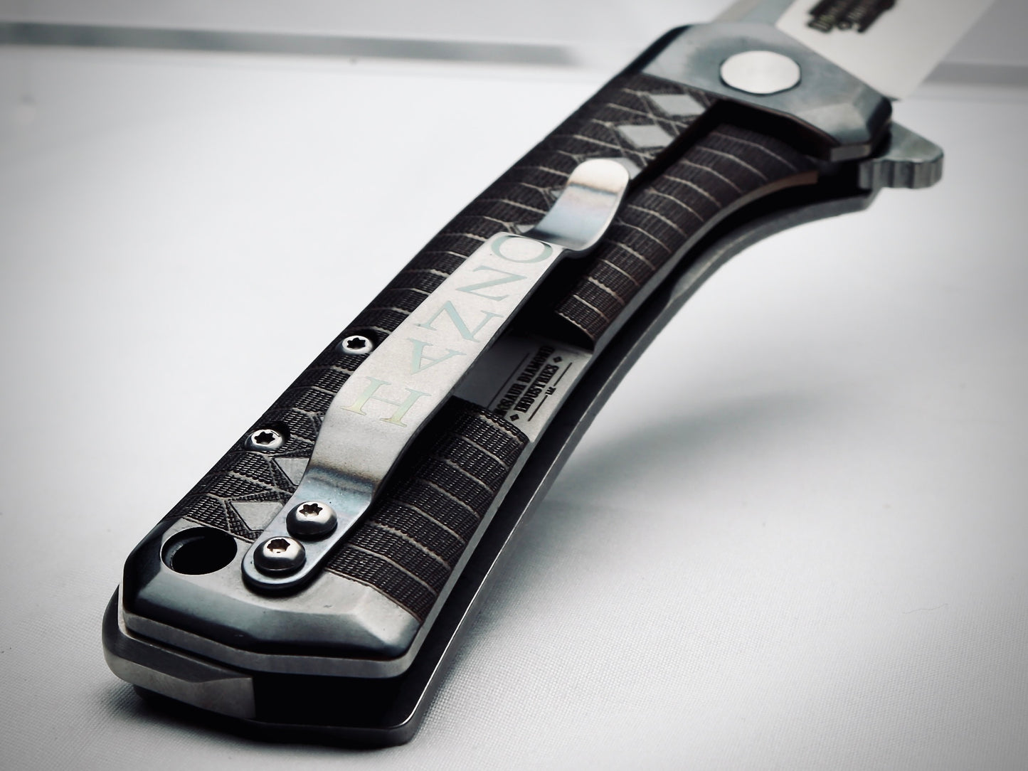 Model 1982 Hanzo Deep Engraved - Customized Premium Folding Knife
