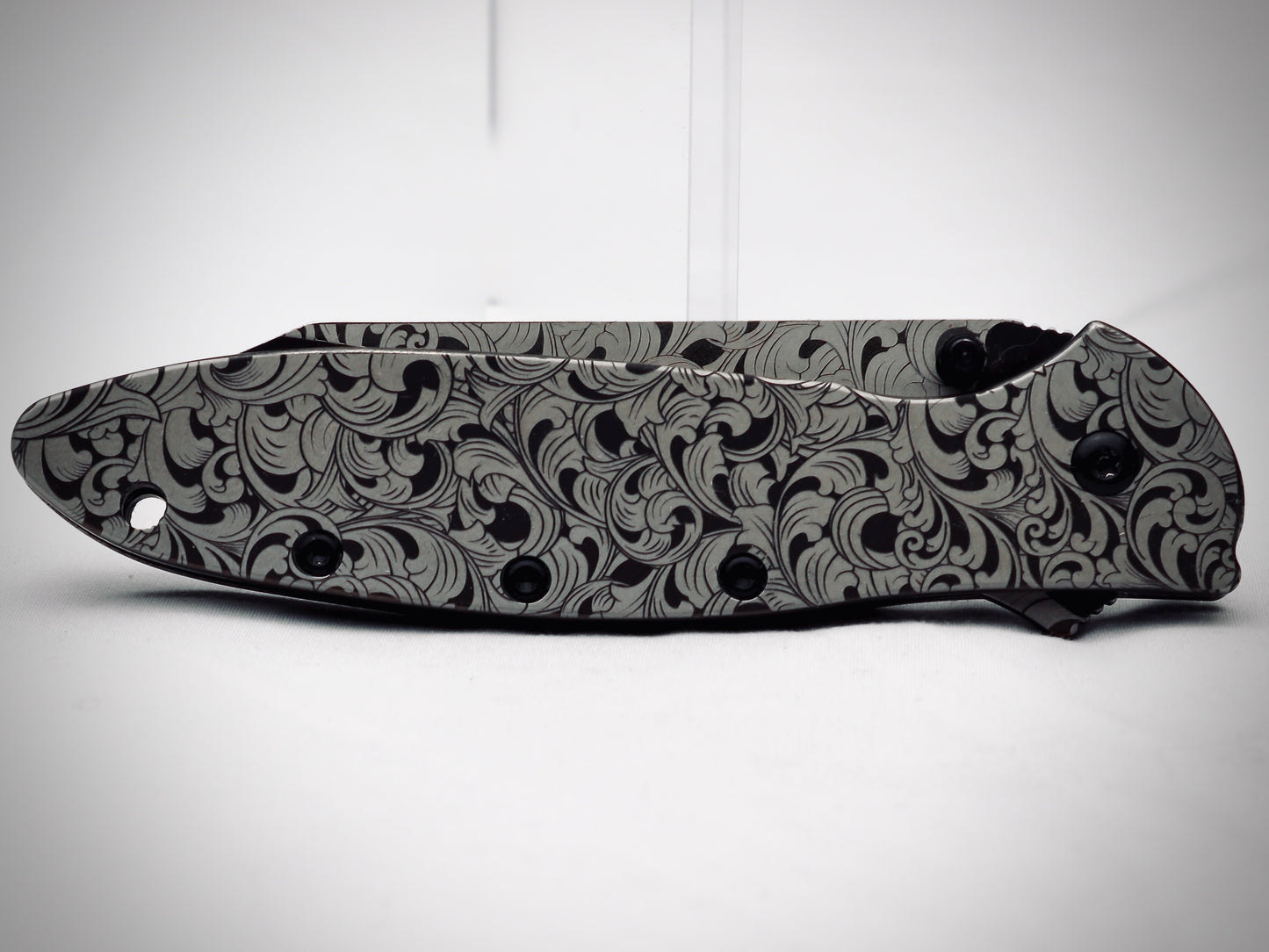 Platform 01 Denim - Scrolls – Customized Folding Knife