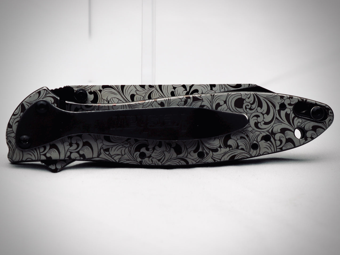 Platform 01 Denim - Scrolls – Customized Folding Knife